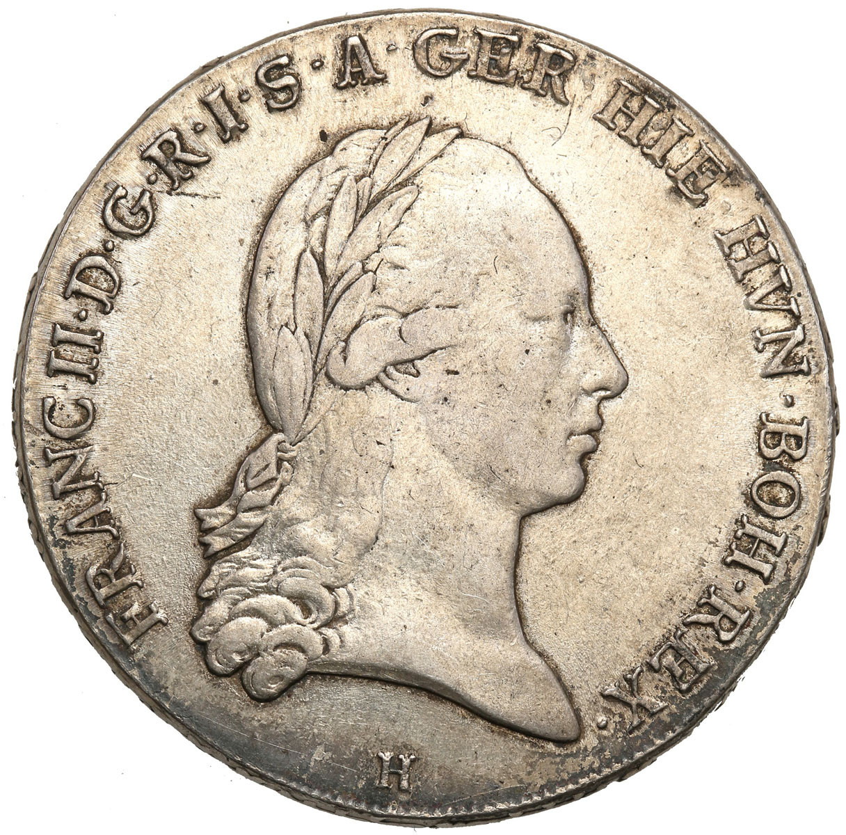 Austria, Franciszek II (1792-1835). Talar (Kronentaler) 1796 H, Günzburg